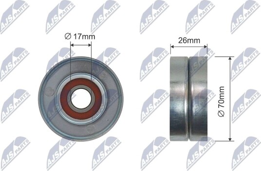 Strammehjul, kilerem NTY RNK-CH-008A