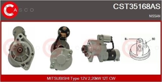 CASCO CST35168AS Starter