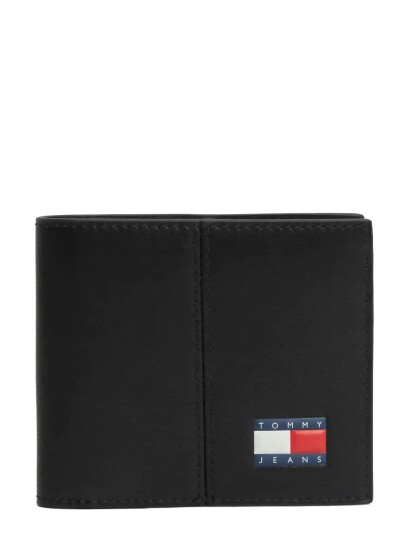 Tommy Hilfiger Tjm Heritage Leather Cc & Coin Black ONE SIZE