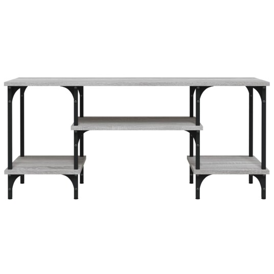 vidaXL TV-benk grå sonoma 102x35x45,5 cm konstruert tre vidaXL TV-benk grå sonoma 102x35x45,5 cm konstruert tre