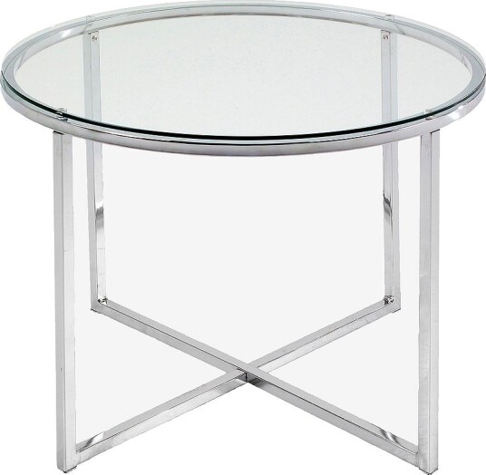 AC Design Furniture   Lampebord Lovise Ø 55 cm   Transparent