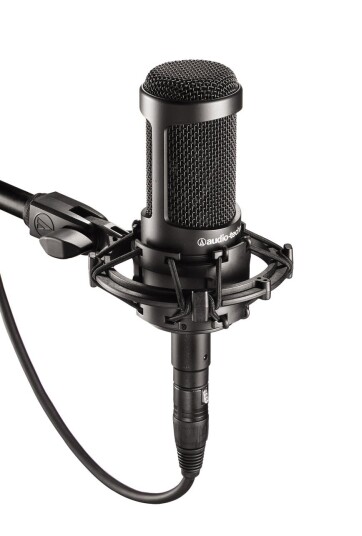 Audio-Technica AT2035 Kardiode Kondensatormikrofon Sett for Studio og Podcast