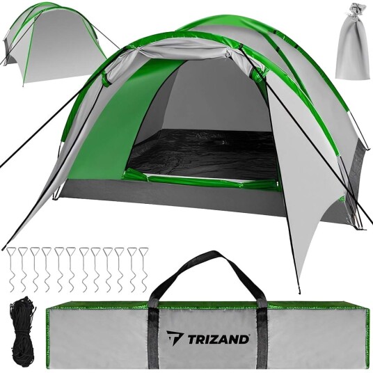 Northio telt 4 personers vanntett campingtelt med vestibyle Northio telt 4 personers vanntett campingtelt med vestibyle
