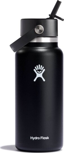 Hydro Flask Wide Flex Straw 946 ml Black 0.946 L, Black Hydro Flask Wide Flex Straw 946 ml Black 0.946 L, Black