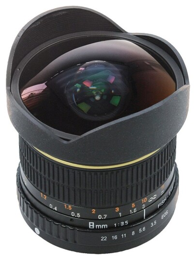 DÃRR Fisheye Objektiv til Sony Kamera - 8mm - f/3,5 DÃRR Fisheye Objektiv til Sony Kamera - 8mm - f/3,5