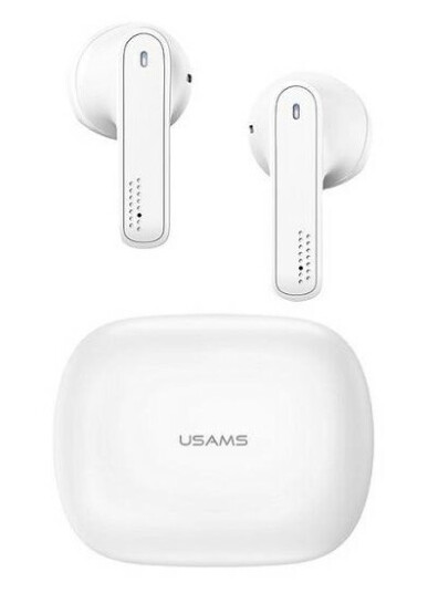 Usams Usams Headphones Bluetooth 5.0 Headphones Tws Sm Series Wireless White/White Bhusm01 (Us-Sm001)