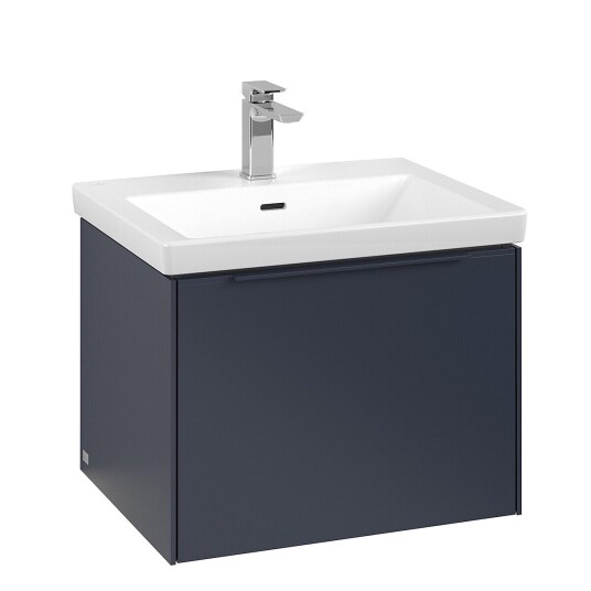 Villeroy & Boch  Subway 3.0 Servantskap m/1 skuff 572x429x478 mm Blå Matt