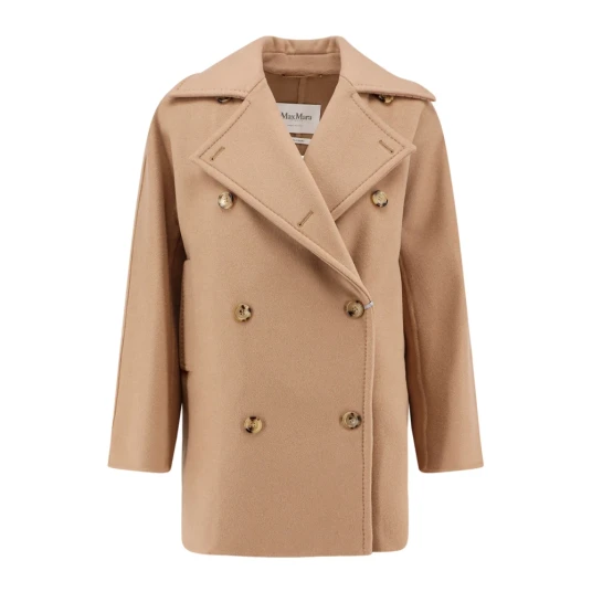 Max Mara Dame Frakker Beige 2XS