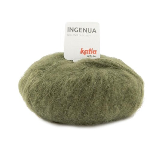 Katia Katia Garn Ingenua Brungrønn 83 50g Katia Katia Garn Ingenua Brungrønn 83 50g