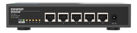 Qnap Qsw-3205-5T - Switch - Ikke-Styrt - 5 X 100/1000/2.5G/5G/10Gbase-T - Stasjonær