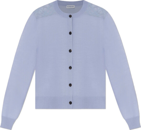Burberry Dame Strikkevarer Blå XS,