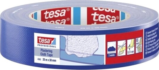 Tesa 04363 00002 01 Rengjøringstape Blå L X B 25,00 M X 30,00 Mm 25 M 04363 00002 01