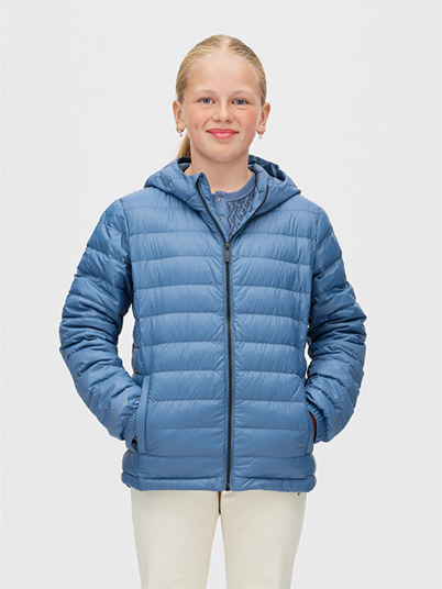 Twentyfour Aurora Lett Dunjakke Junior Blå 128