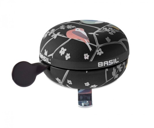 Basil Ding Dong Klokke svartØ80 mm Basil Ding Dong Klokke svartØ80 mm