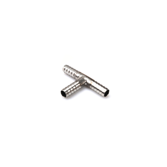 8mm T-stykke slangenippel rustfritt stål