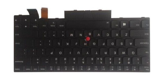 Lenovo Lite-On - Brbart tastatur - til utskifting - Universal - Svart