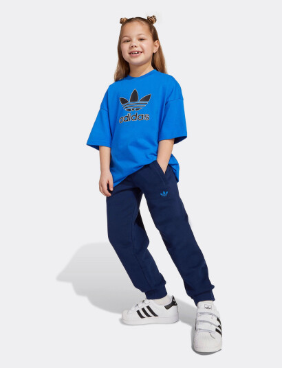 Adidas Originals Trefoil Tee Blue 110