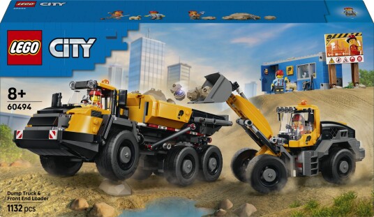 Lego Dumper Og Frontlaster