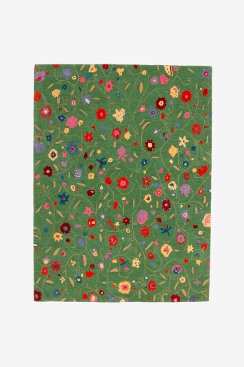 Bargi Ullteppe Botanica Grønn 170x230 Grønn Bargi Ullteppe Botanica Grønn 170x230 Grønn