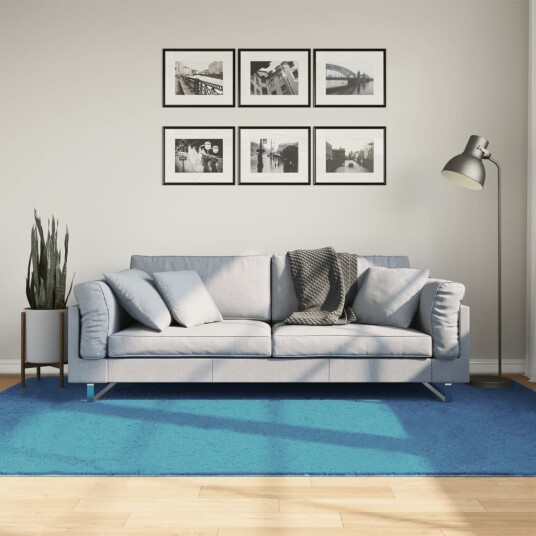  Teppe OVIEDO kort luv turkis 160x230 cm 8721012232044