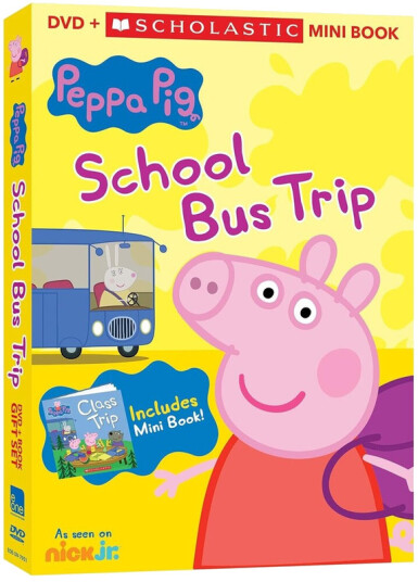 Peppa Pi School Bus Trip DVD