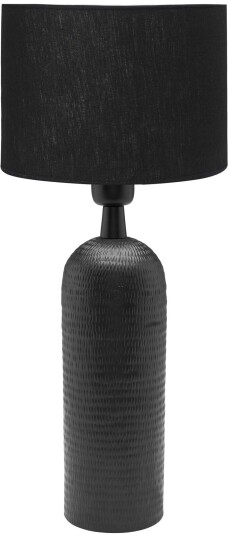 PR Home Riley bordlampe Matt svart/svart skjerm 54 cm Svart