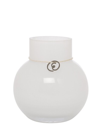 Ernst Glassvase White H10CM