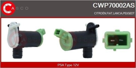CASCO CWP70002AS Spylepumpe