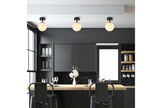 Taklampe Sone Svart / Antikk Svart / Antikk