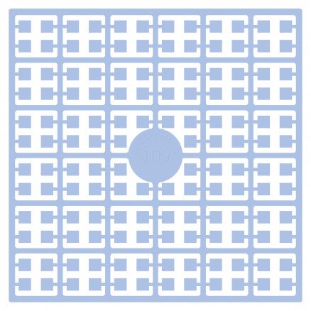 Pixelhobby Midi Perler 109 Lys Blå 2x2mm  140 pixels