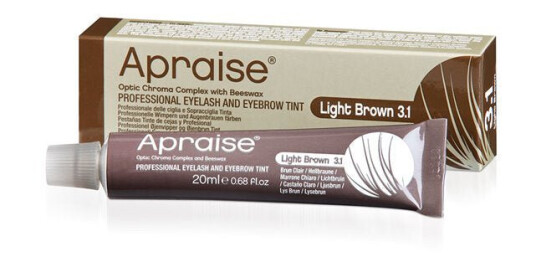 Apraise vippe og brysfarge Light Brown 3.1