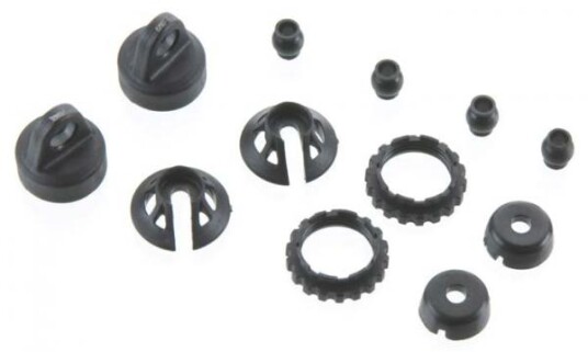 Traxxas 7065 Caps & Spring Retainers GTR Shock VXL