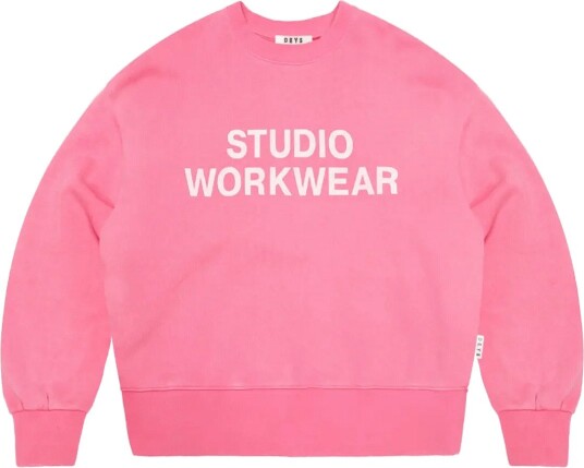 DEYS Lawndale Crewneck Sweatshirt   WASHED PINK   S