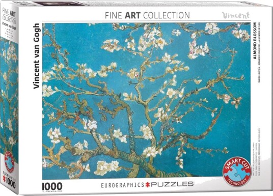 Eurographics 6000-0153 Puslespill - 1000 brikker - Van Gogh Mandelblomstring