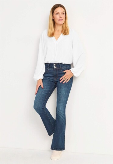 Cellbes Of Sweden Boot cut jeans med h?y midje Cellbes Of Sweden Boot cut jeans med h?y midje