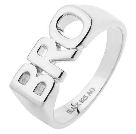 Maria Black Bro Ring Ring Sølv  female 52