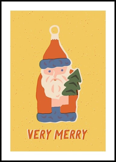 Happychristmasno51 Poster Plakat / 70x100cm