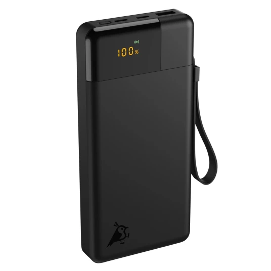 Aqiila Powerbank B20+ 20000 mAh 65W USB-C Svart