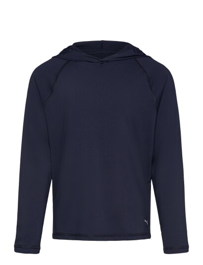 PUMA Golf Boys You V Hoodie Navy 164