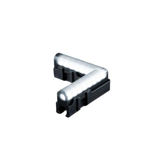Posisjonslys Strands Freedom Dark Line Corner 12/24V / 2W / 63 mm Hvit