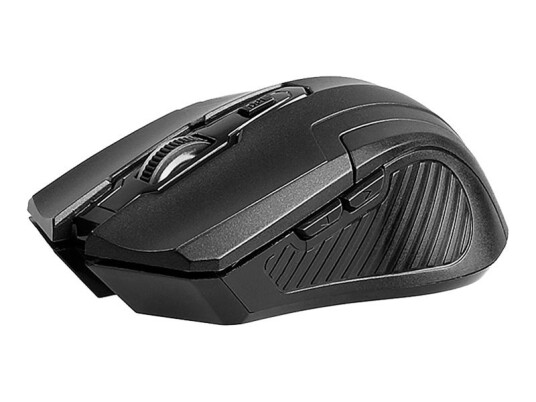 Tracer Fairy - Mus - Optisk - 6 Knapper - Trådløs - 2.4 Ghz - Usb Trådløs Mottaker - Svart Tracer Fairy - Mus - Optisk - 6 Knapper - Trådløs - 2.4 Ghz - Usb Trådløs Mottaker - Svart