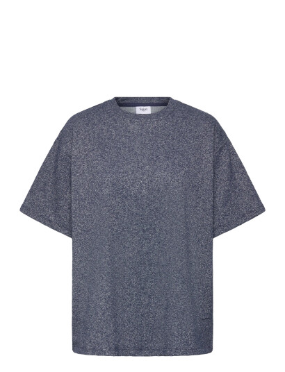 Saint Tropez Nannisz Ss Sweatshirt - Blue - L Saint Tropez Nannisz Ss Sweatshirt - Blue - L