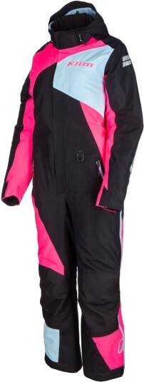 Klim Vailside Damer ett stykke snøscooterdrakt L Svart Rosa Blå Klim Vailside Damer ett stykke snøscooterdrakt L Svart Rosa Blå