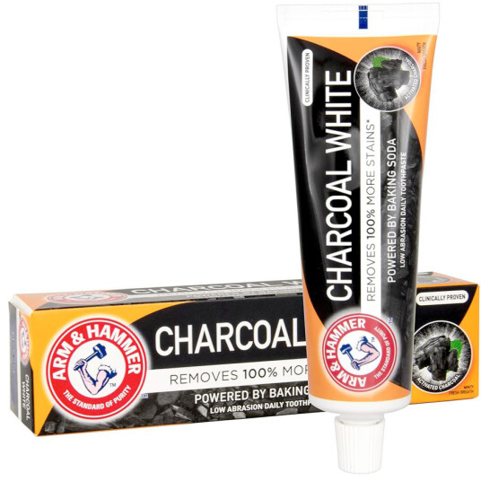 Arm & Hammer Whitening Tannkrem CHARCOAL 75 ml. Arm & Hammer Whitening Tannkrem CHARCOAL 75 ml.