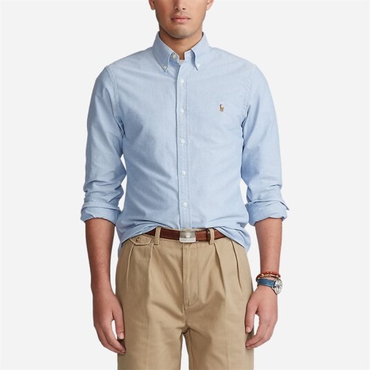 Ralph Lauren Slim Fit Oxford Shirt - Blue Ralph Lauren Slim Fit Oxford Shirt - Blue