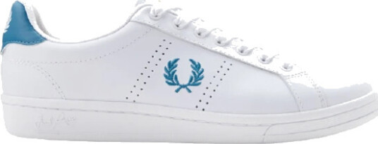 Fred Perry Herre Sko Hvit 44 EU,