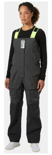 Helly Hansen Women’s Skagen Pro Sailing Bib Grå Oransje M