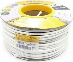 Televes Cxt Coax Cable 1,02 Cu 79% Pvc Ref. 2128 - Rull 100 M (Indre)