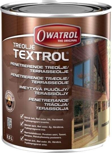 Treolje Owatrol Textrol med Farge Treolje Owatrol Textrol med Farge