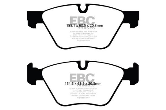 Bremseklosser EBC Brakes DP42077R